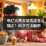 电灯合理安装高度怎么确定?科学方法解析(图2) 电灯合理安装高度怎么确定?科学方法解析(图2)