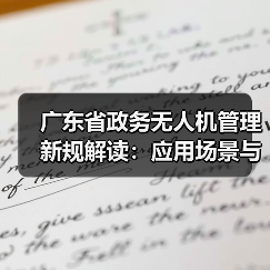 广东省政务无人机管理新规解读：应用场景与资源平台全解析（图4）
