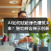 AI如何赋能绿色建筑未来？智能峰会揭示创新路径