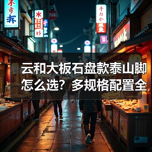 云和大板石盘款泰山脚怎么选？多规格配置全解析