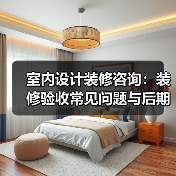 室内设计装修咨询:装修验收常见问题与后期维护指南(图3) 室内设计装修咨询:装修验收常见问题与后期维护指南(图3)