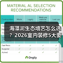 海藻泥生态墙艺怎么选?2026室内装修5大要点与避坑指南(图4) 海藻泥生态墙艺怎么选?2026室内装修5大要点与避坑指南(图4)
