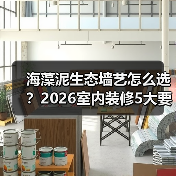 海藻泥生态墙艺怎么选?2026室内装修5大要点与避坑指南(图3) 海藻泥生态墙艺怎么选?2026室内装修5大要点与避坑指南(图3)