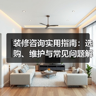 装修咨询实用指南:选购、维护与常见问题解析2026(图2) 装修咨询实用指南:选购、维护与常见问题解析2026(图2)