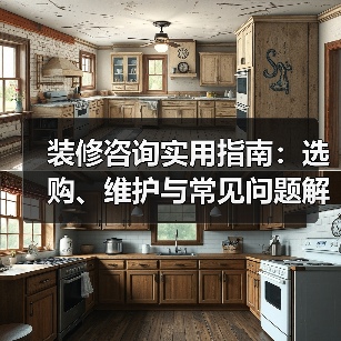 装修咨询实用指南：选购、维护与常见问题解析2026